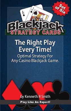 Blackjack Basic Strategy Card Cover